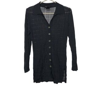 Escada by Margaretha Ley vintage sheer knit top